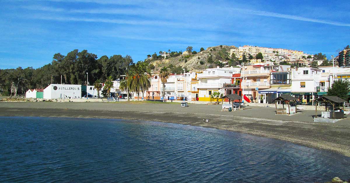 Pedregalejo Beach fishing quarter Málaga