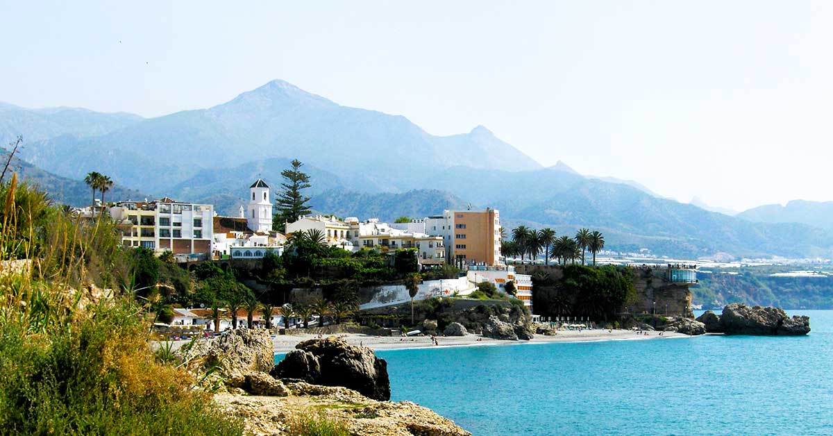 Playa Burriana Nerja Costa del Sol