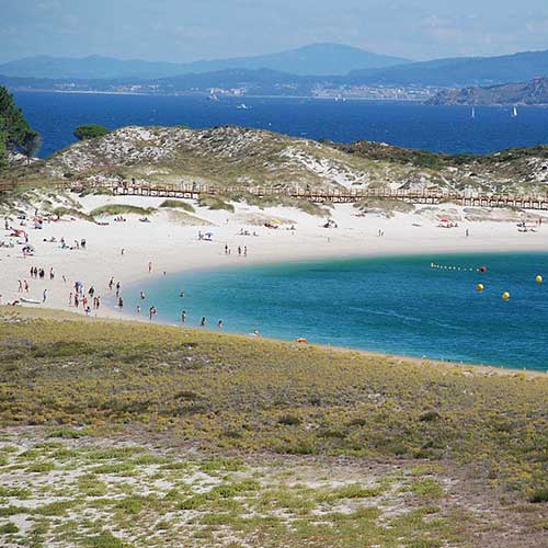best hot water beaches in spain