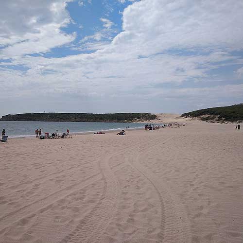best hot water beaches in spain