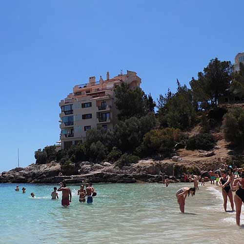 best hot water beaches in spain