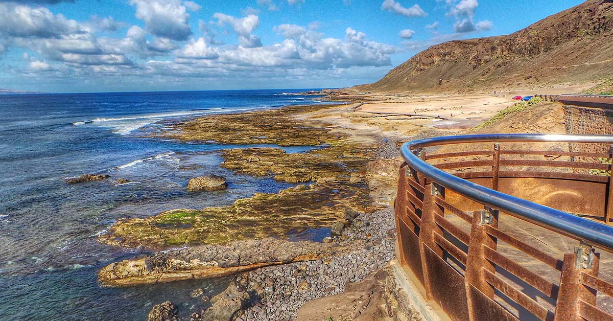 best hot water beaches in spain
