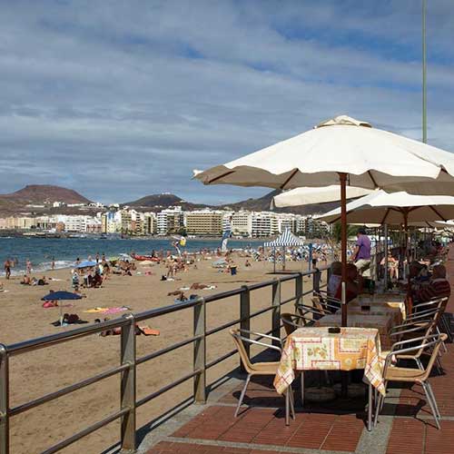 best hot water beaches in spain