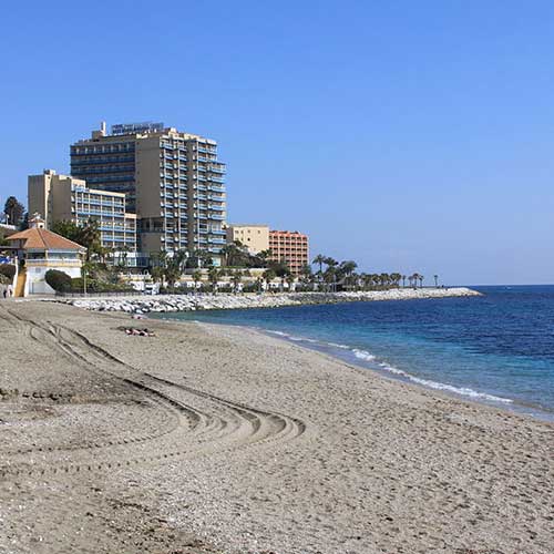 best hot water beaches in spain