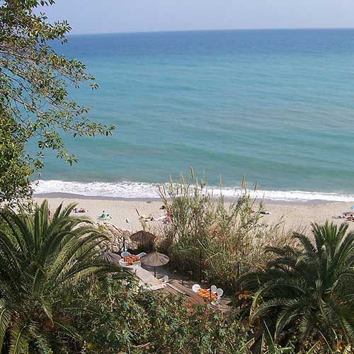 best hot water beaches in spain