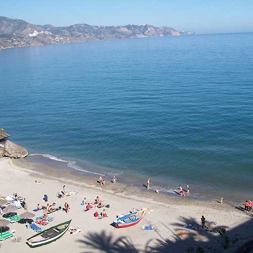 best hot water beaches in spain