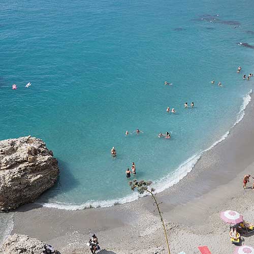 best hot water beaches in spain