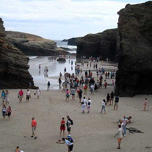 best hot water beaches in spain