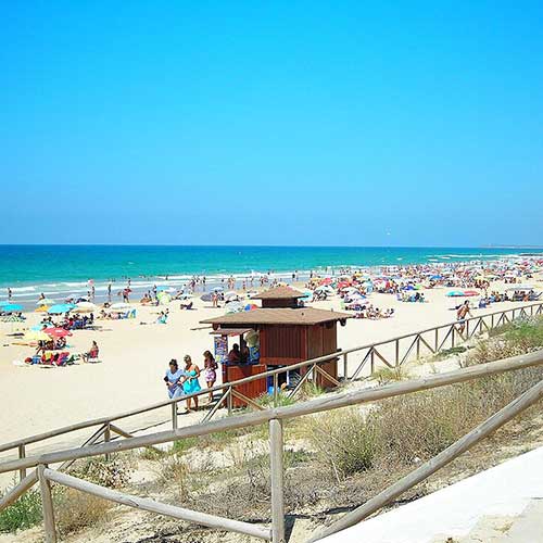 best hot water beaches in spain