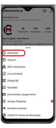 conta verificada no instagram