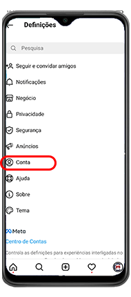 conta verificada no instagram
