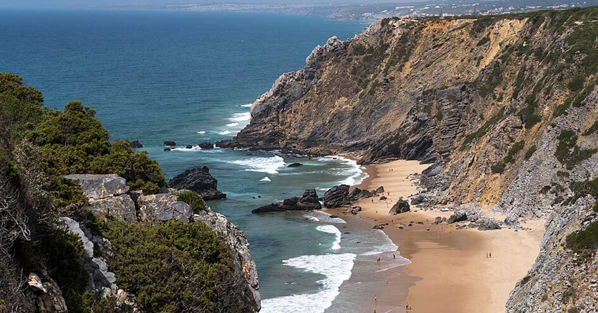 Hidden beaches in Portugal - Adraga Beach