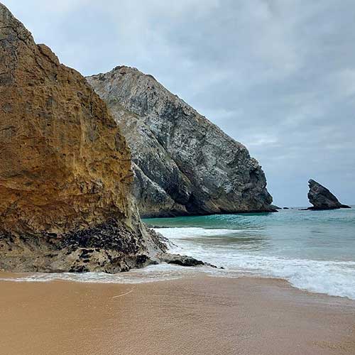 Hidden beaches in Portugal - Adraga Beach