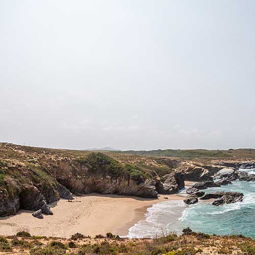 Hidden beaches in Portugal - Pessegueiro Island Beach