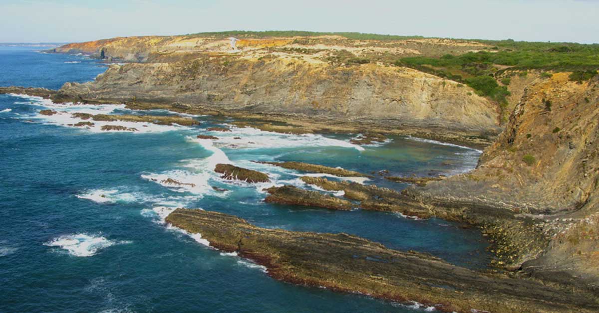 Hidden beaches in Portugal - Zambujeira do Mar Beach
