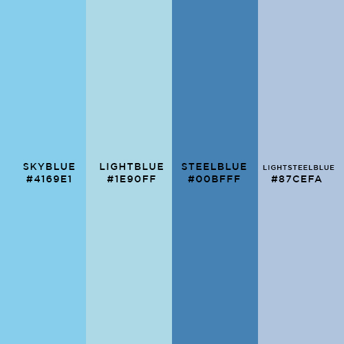 html Color Table