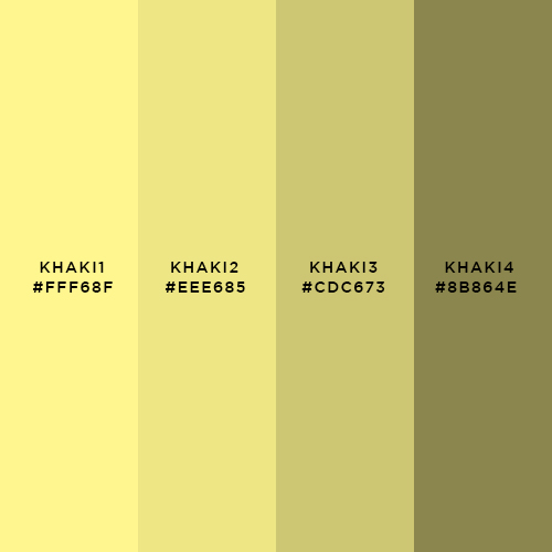 html Color Table