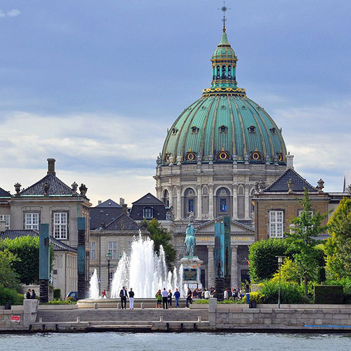 Copenhagen Amalienborg Palace, Romantic Destinations in Europe