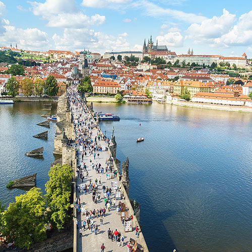 Charles Bridge, Romantic Destinations in Europe