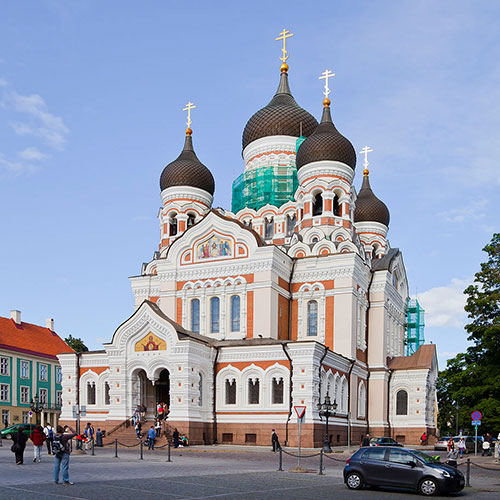 Tallinn Castle and Alexander Nevsky, Romantic Destinations in Europe