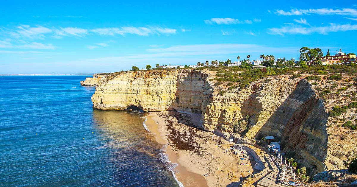 Praia do Vale Centeanes, near Praia da Marinha