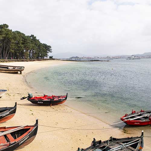 Ladeira Beach, Arousa Island