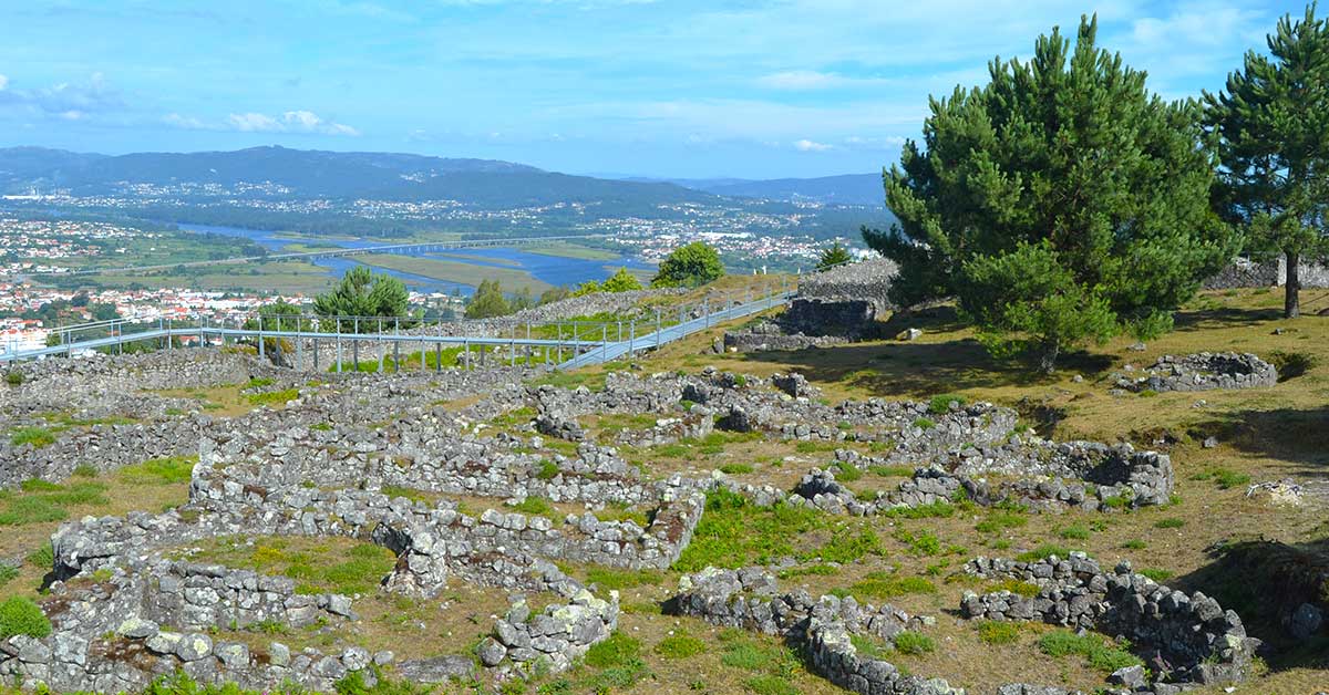 Citânia de Santa Luzia hillfort settlement Viana do Castelo