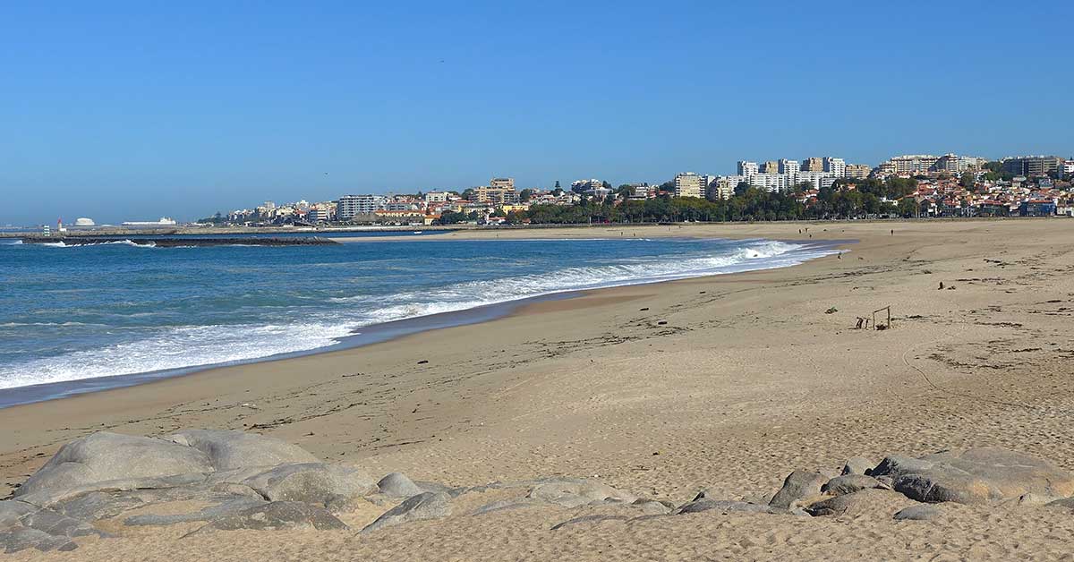 Cabedelo Beach blue flag Viana do Castelo