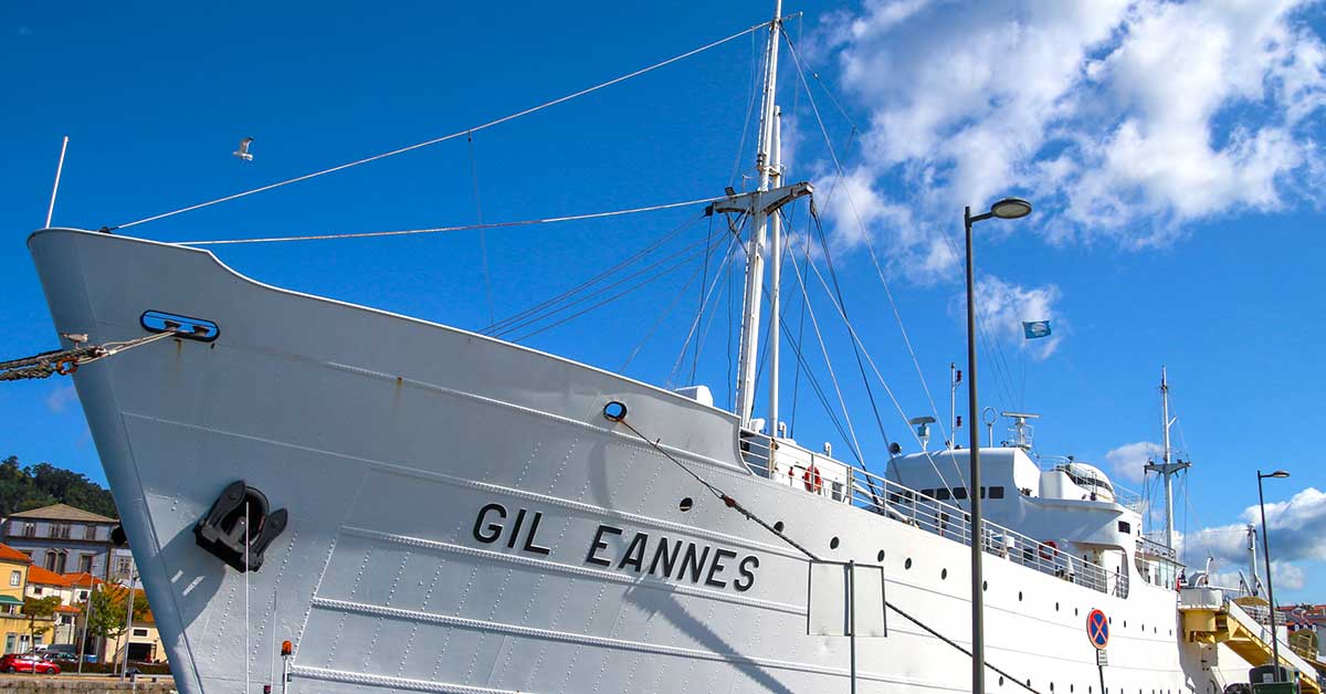 Gil Eannes ship museum Lima River Viana do Castelo