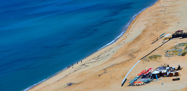 warm water beaches in Europe