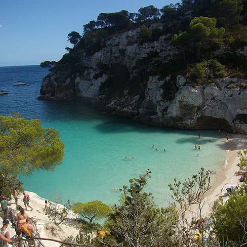 warm water beaches in Europe