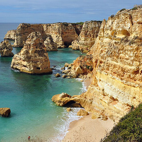 warm water beaches in Europe