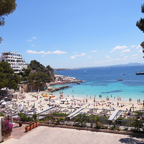 warm water beaches in Europe