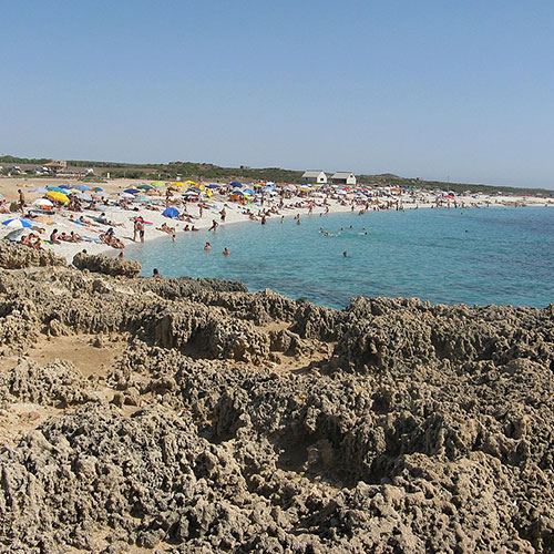 warm water beaches in Europe