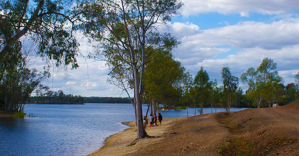 Tapada Grande River Beach in Mértola, warm water on the Guadiana River