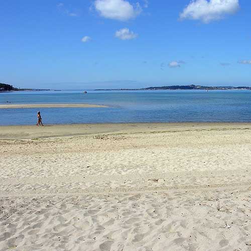 warmest water beaches in spain