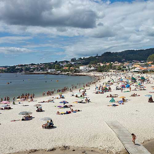 warmest water beaches in spain