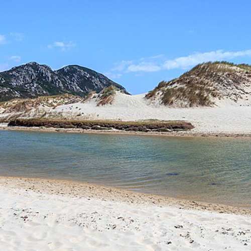 warmest water beaches in spain