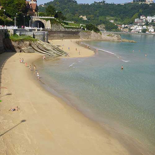 warmest water beaches in spain