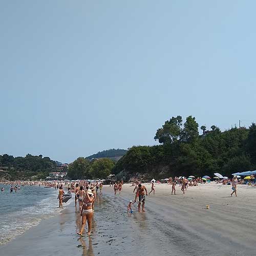 warmest water beaches in spain