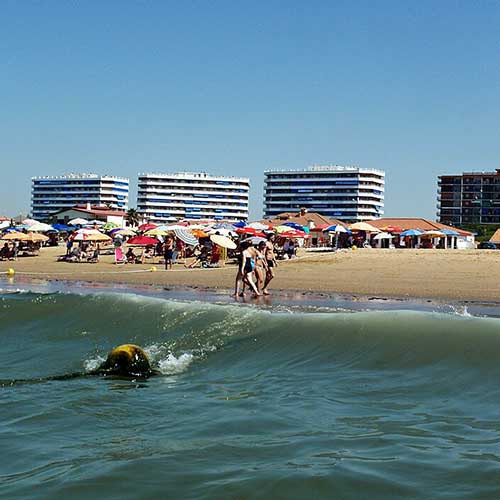 warmest water beaches in spain