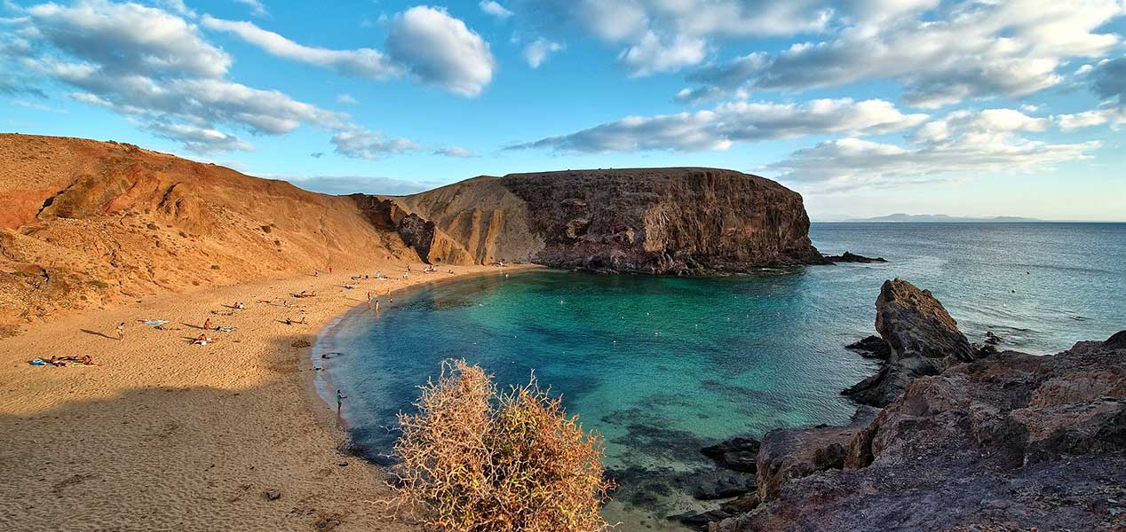warmest water beaches in spain