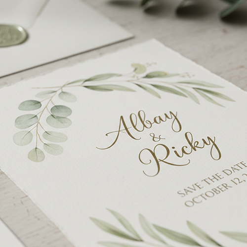 Wedding Stationery Trends 2026 Organic Botanical Style
