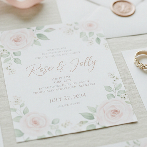 Wedding Stationery Trends 2026 Soft Romantic Style