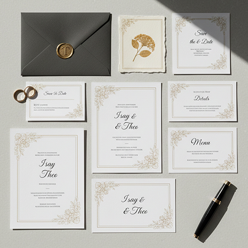 Wedding Stationery Trends 2026 Modern Vintage Style