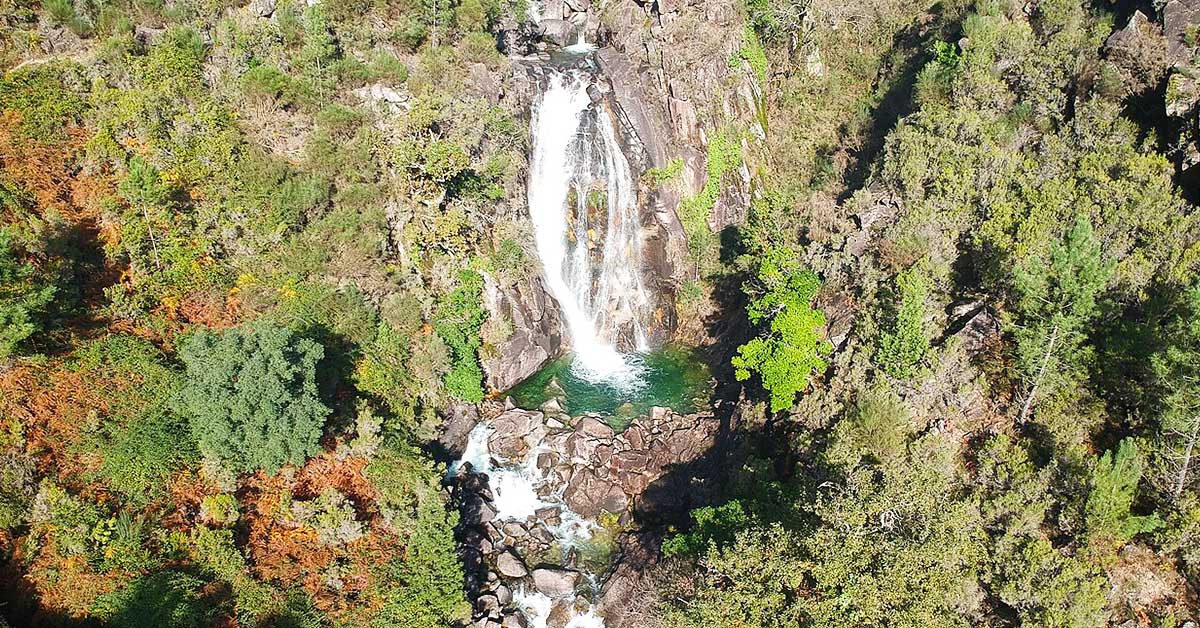 Cascata da Rajada, near the village of Ermida