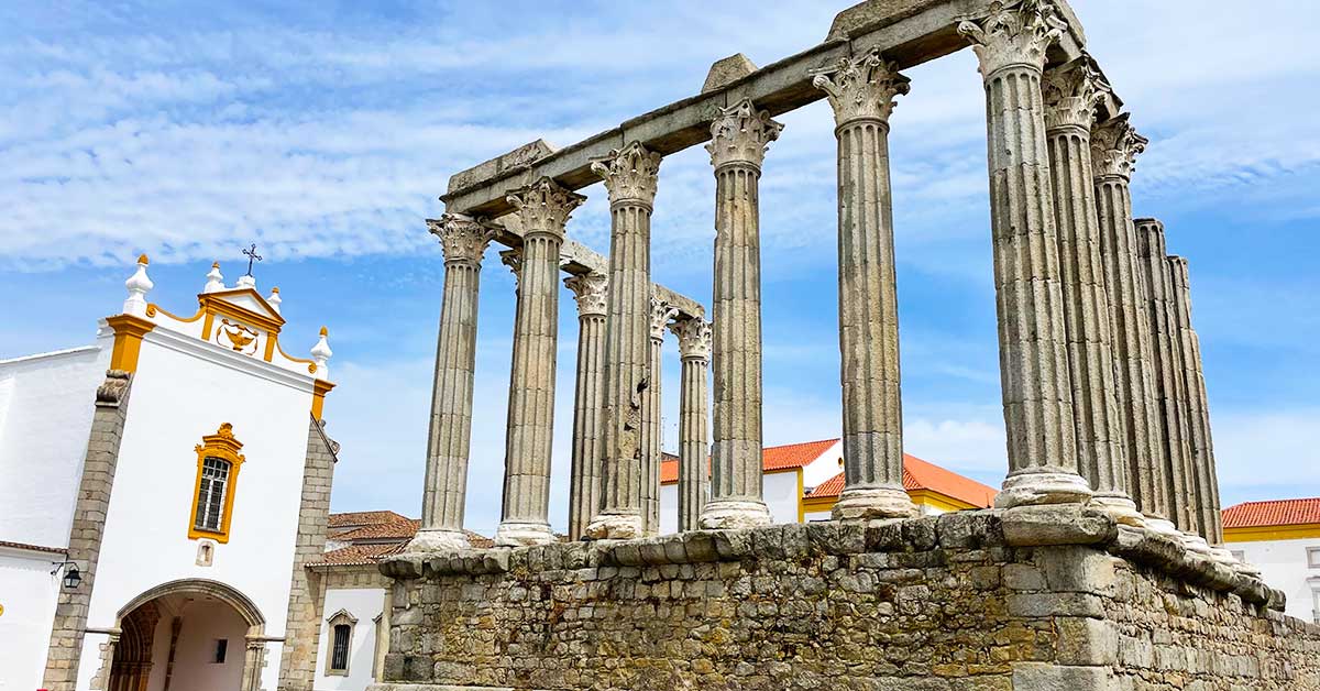 Évora Alentejo winter Portugal