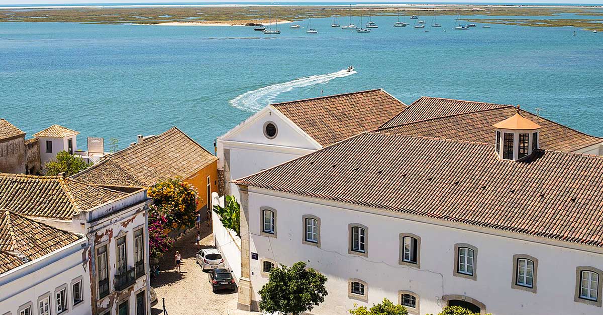 Faro Ria Formosa winter Portugal