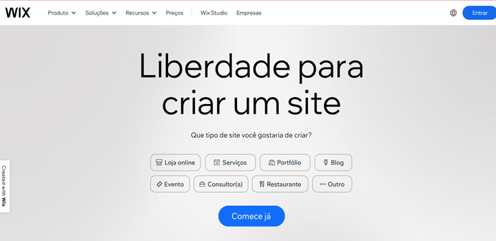 como criar uma loja online