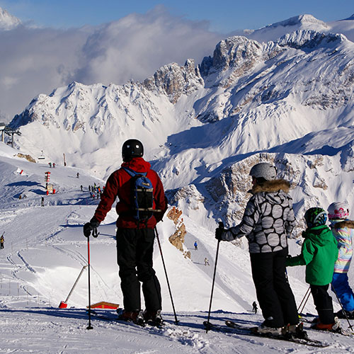 destinos de férias na neve